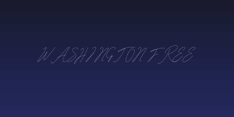 Washington free Social Header