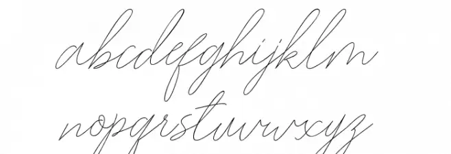 Washington free Font LOWERCASE