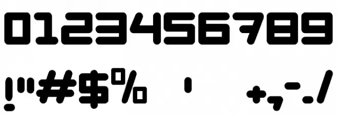 Washington Font OTHER CHARS