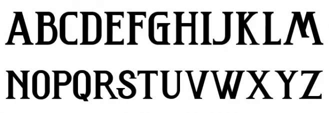 Washington 字体 小写