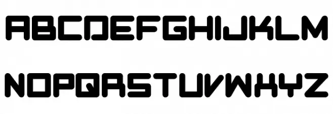 Washington Font UPPERCASE