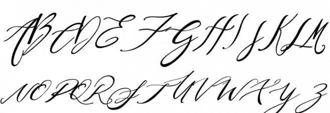 Washingtone Free Font Litere mari