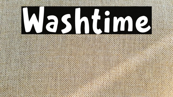 Washtime Example 3