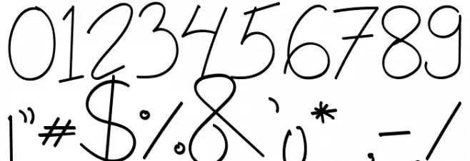 Wasiat Font OTHER CHARS