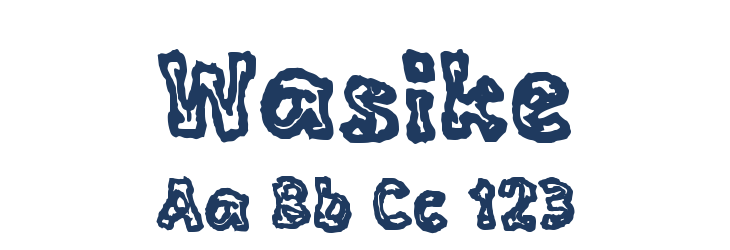 Wasike Font Preview