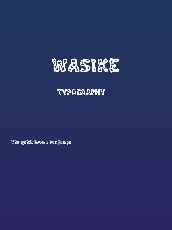 Wasike Poster