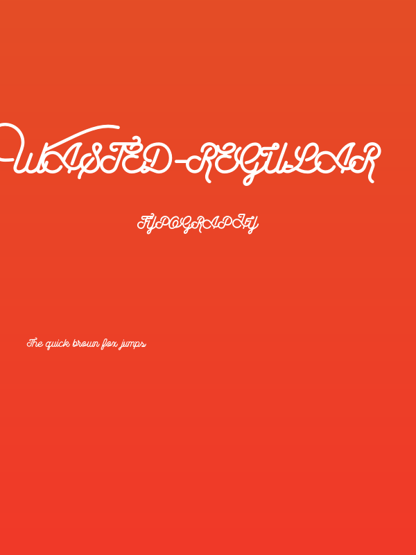 Wasted-Regular Poster