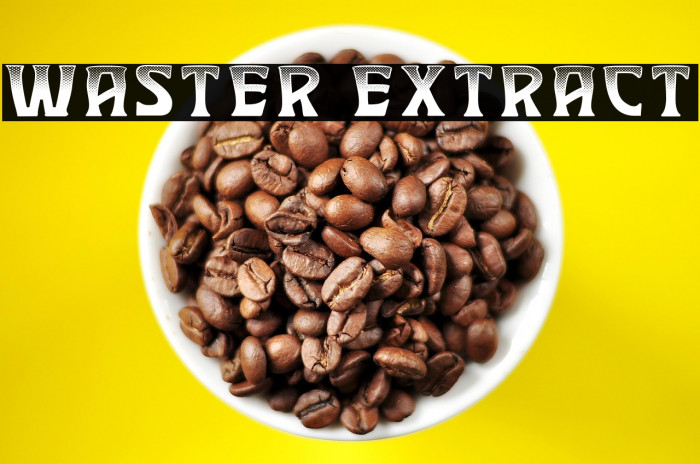 Waster Extract Example 1