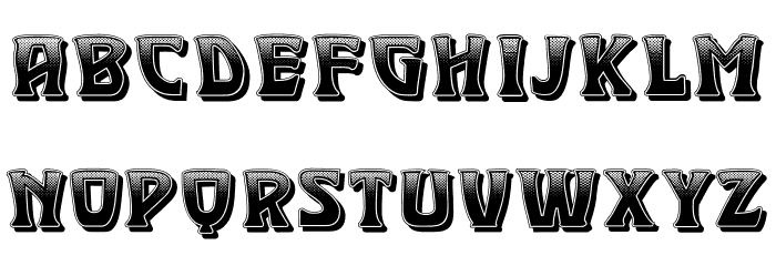 Waster Font LOWERCASE