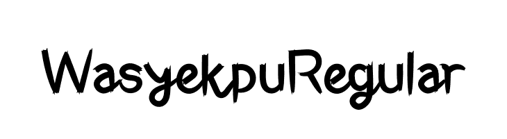 WasyekpuRegular  Free Fonts Download