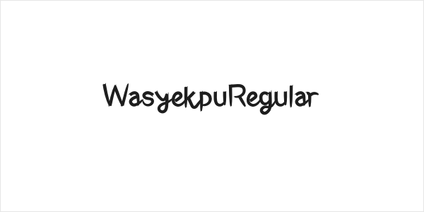 WasyekpuRegular Logo