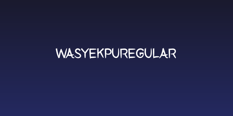 WasyekpuRegular Social Header