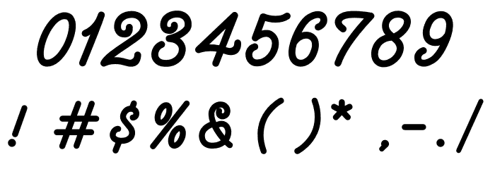 Watasyina Font OTHER CHARS