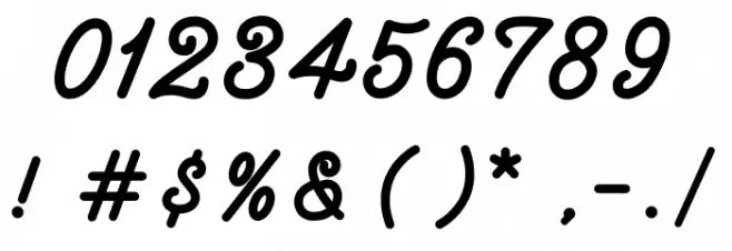 Watasyina Font OTHER CHARS