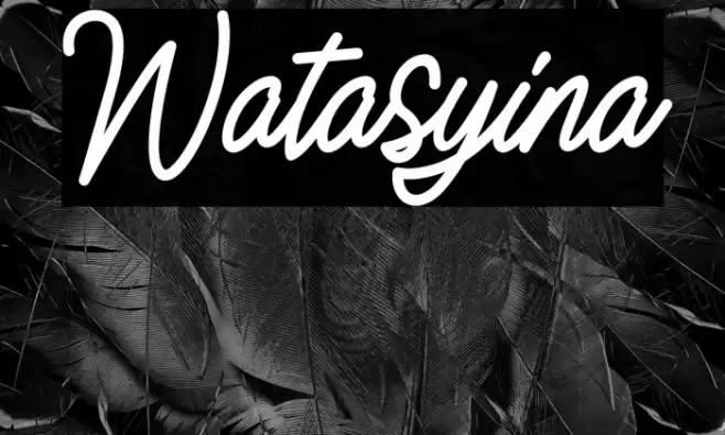 Watasyina Font examples