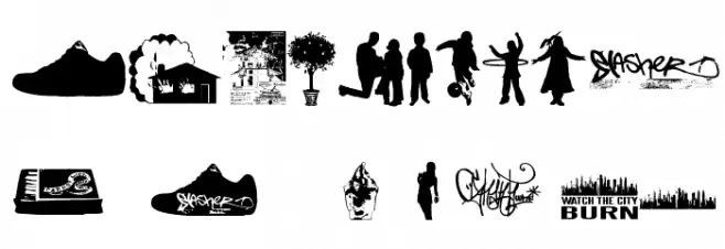 Watch The City Burn फ़ॉन्ट अन्य घर का काम