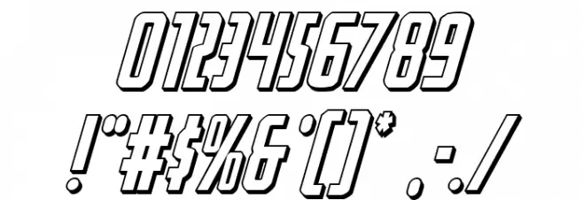 Watchtower 3D Italic