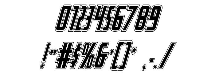 Watchtower Academy Italic Font OTHER CHARS