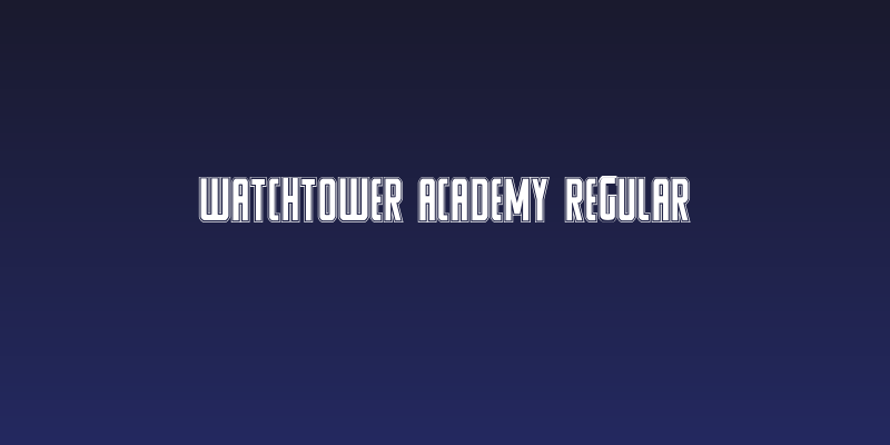 Watchtower Academy Regular Social Header