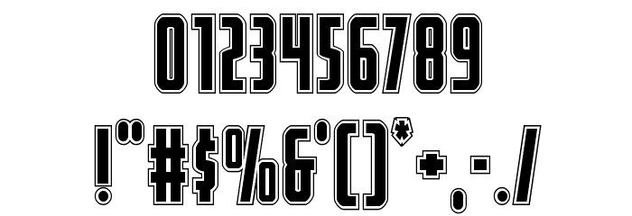 Watchtower Academy Font OTHER CHARS