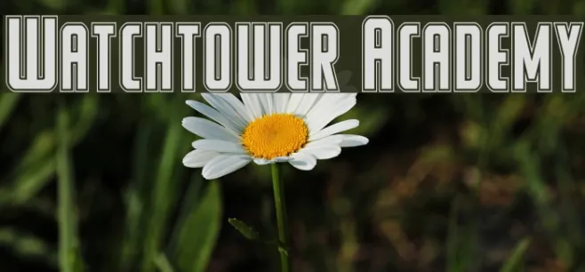 Watchtower Academy Example 2