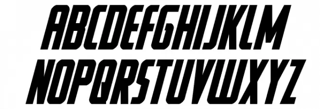 Watchtower Bold Italic Font UPPERCASE