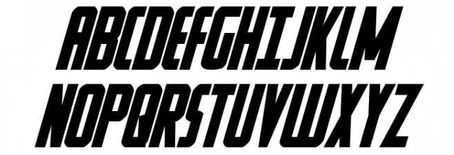 Watchtower Bold Italic Шрифта ВЕРХНИЙ