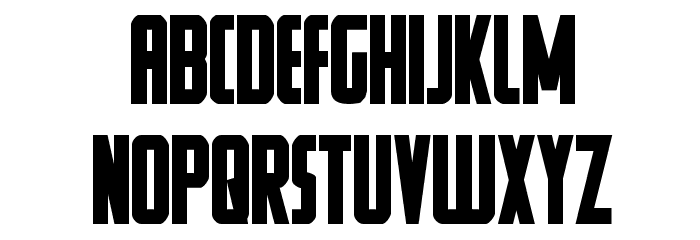 Watchtower Bold Font LOWERCASE