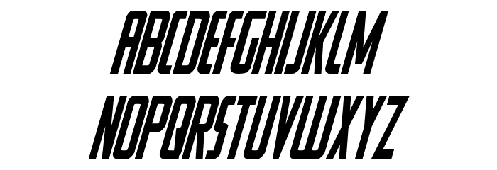 Watchtower Condensed Italic Font LOWERCASE