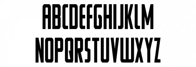 Watchtower Condensed Font LOWERCASE