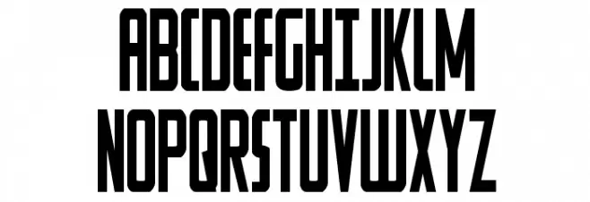 Watchtower Condensed Schriftart Groß