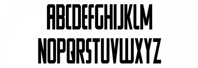 Watchtower Condensed Font LOWERCASE