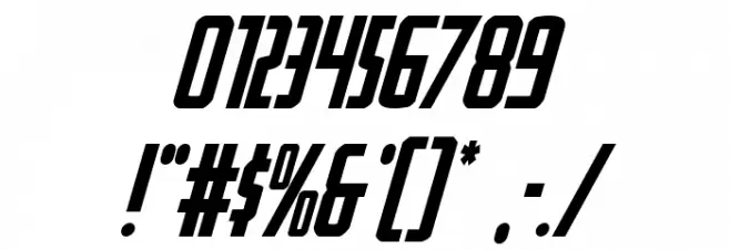 Watchtower Drop Italic Font OTHER CHARS