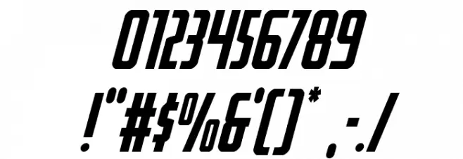 Watchtower Drop Italic Font OTHER CHARS