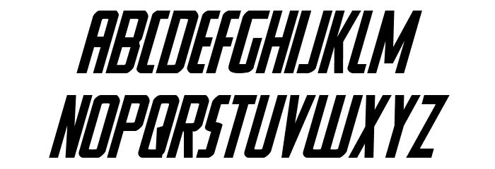 Watchtower Drop Italic Font LOWERCASE