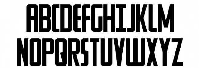 Watchtower Drop Regular Polices MAJUSCULES