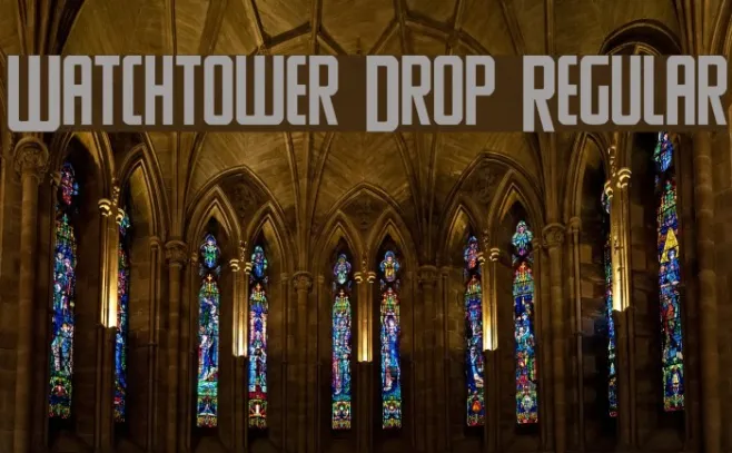 Watchtower Drop Regular Example 1