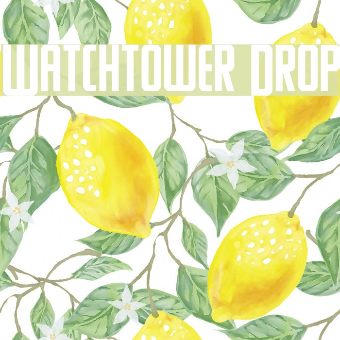 Watchtower Drop Font examples