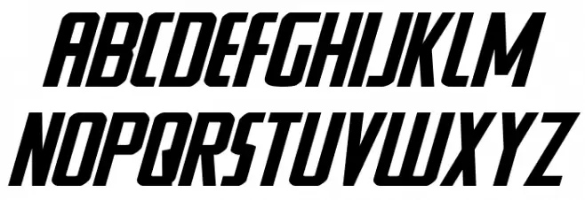 Watchtower Expanded Italic Caratteri MINUSCOLO