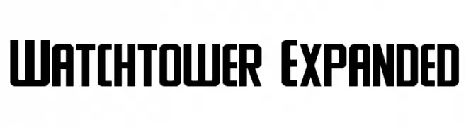 Watchtower Expanded  Fuentes Gratis Descargar