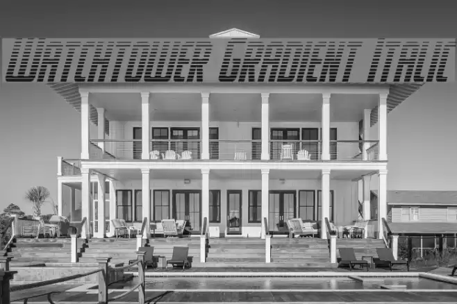 Watchtower Gradient Italic Font examples