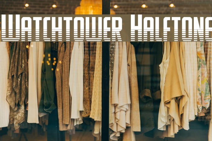 Watchtower Halftone Example 3