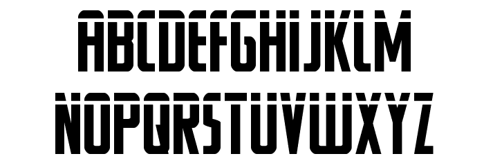 Watchtower Laser Font LOWERCASE