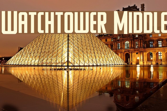 Watchtower Middle Font examples