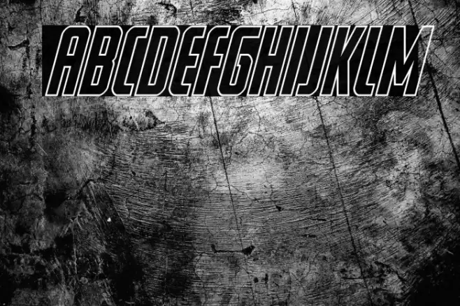 Watchtower Outline Italic Font examples