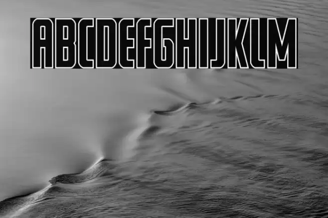 Watchtower Outline Font examples