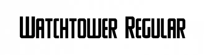 Watchtower Regular  Descarca Fonturi Gratis