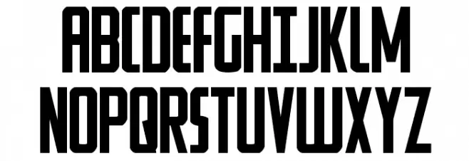 Watchtower Regular Font Litere mari