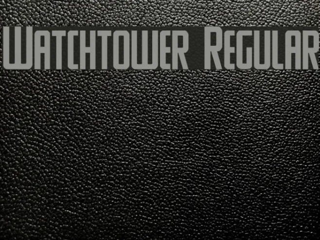 Watchtower Regular Example 2