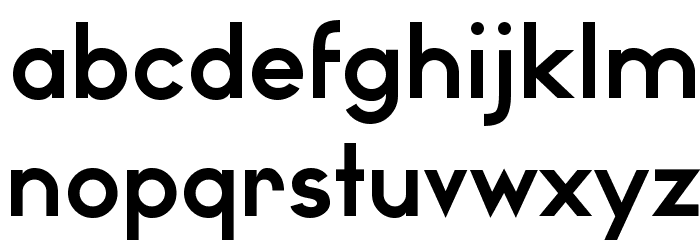 Watchword Bold Demo Font LOWERCASE